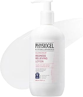 Calming Relief Redness Relieving Lotion, Body Lotion & Face Moisturizer with Squalane, PEA Complex, For Dry, Irritated & Redness-Prone Skin, 13.5 fl. oz.