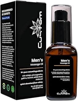 Custum 100% Natural Lift Up Oil for Men, Pure and Natural Ingredients - Pack of 1 Lift Up Oil 50ml