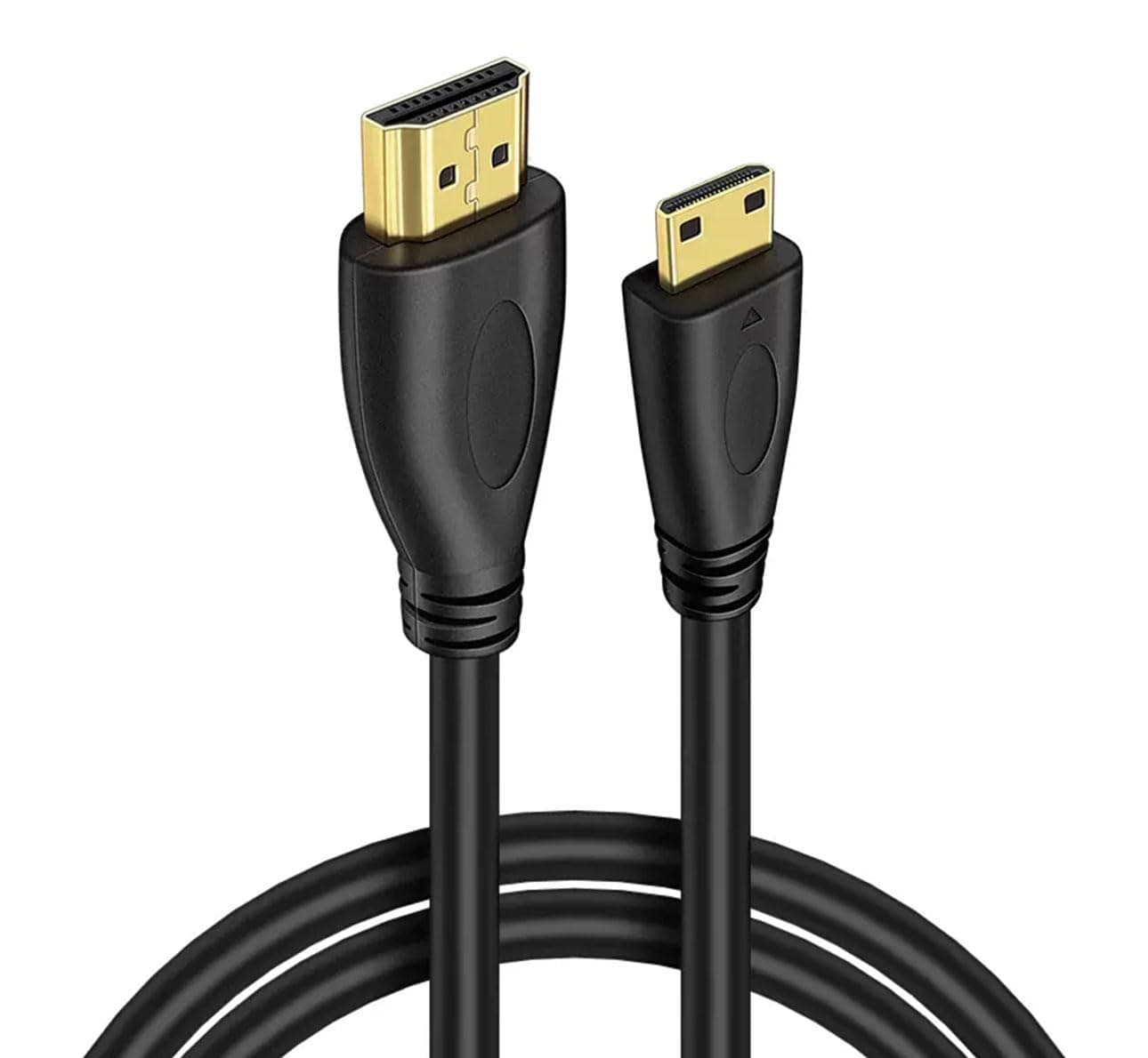 CamKoo4K Mini HDMI to HDMI Cable 3.3FT 2 Pack, HDMI 2.0 Cable, Support High Speed 4K@60Hz 2160p 1080p 18gbps 3D HDR for Camera, Camcorder, Laptop, Tablet