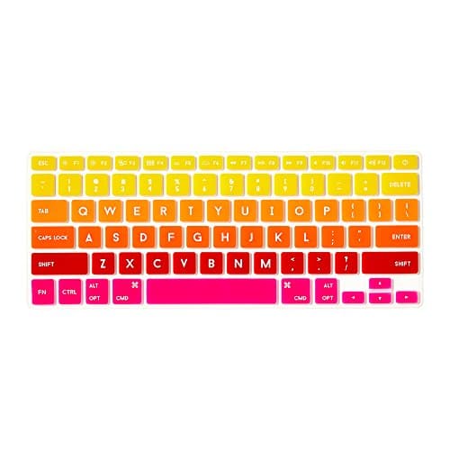 Flapjacks Designer Keyboard Covers for Macbook, Macbook Pro, Magic Keyboard - Tequila Sunrise