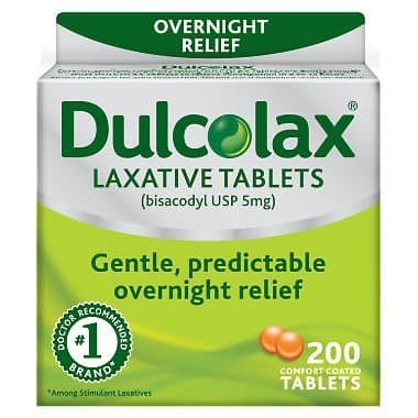 DulcolaxLaxative Tablets, 200 Count (Pack of 2) vjp#UI