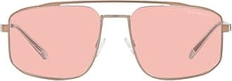 mens Ea2139 Rectangular Sunglasses