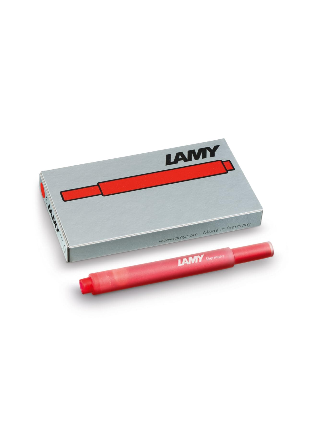 Lamy T10 Ink Cartridge, Red