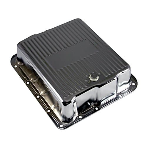 A9712 GM 700R4 4L60E Chrome Automatic Transmission Pan Extra Capacity