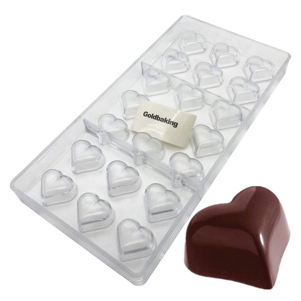 Polycarbonate Heart Mold Polycarbonate Chocolate Tray Candy Mould