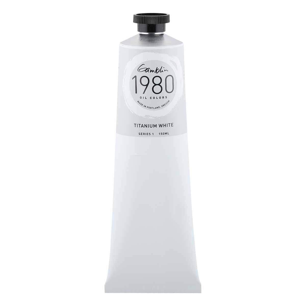 Gamblin 1980 Oil Titanium White 150Ml