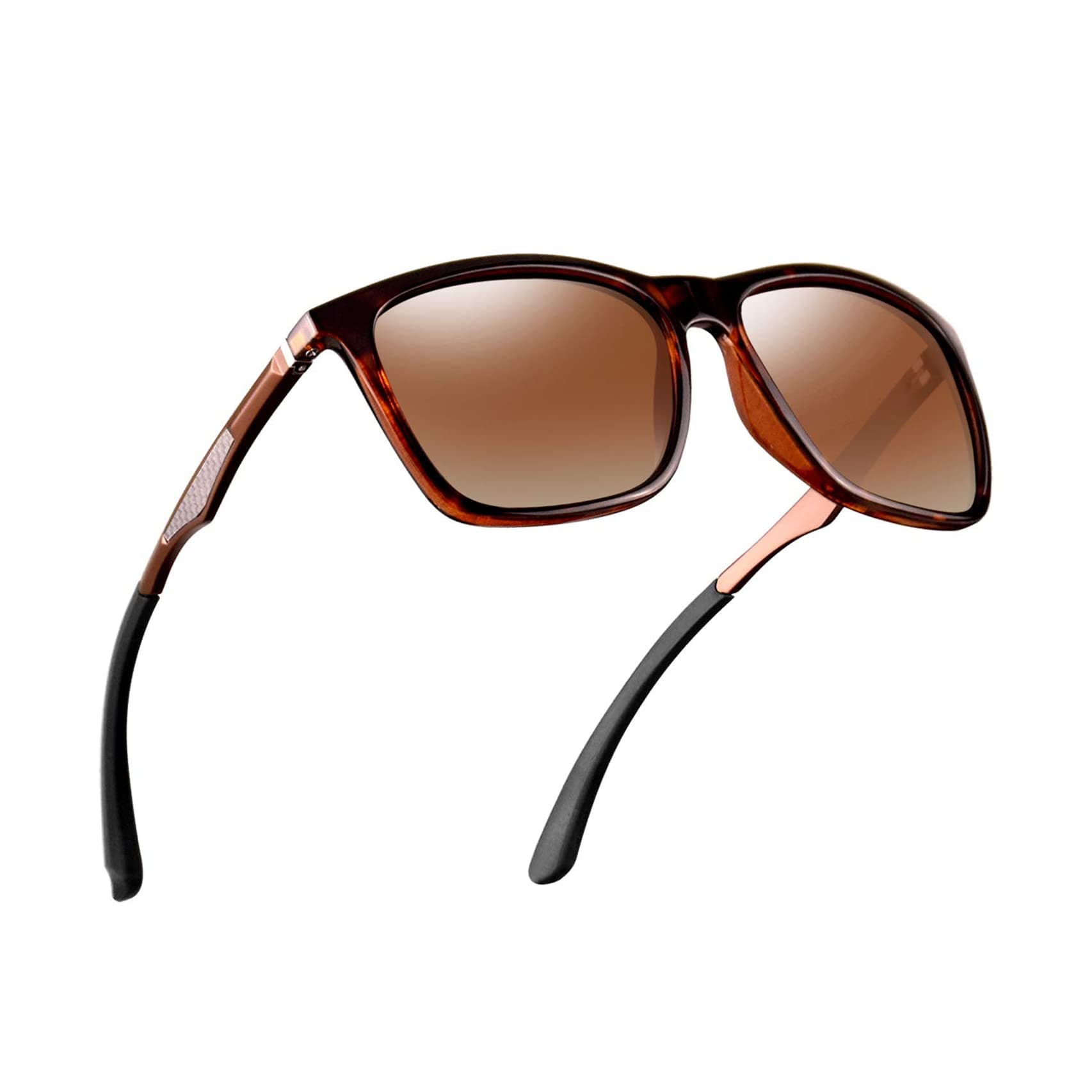 Polarized Sunglasses for Men Aluminum Mens Sunglasses Driving Rectangular Sun Glasses for Men/Women