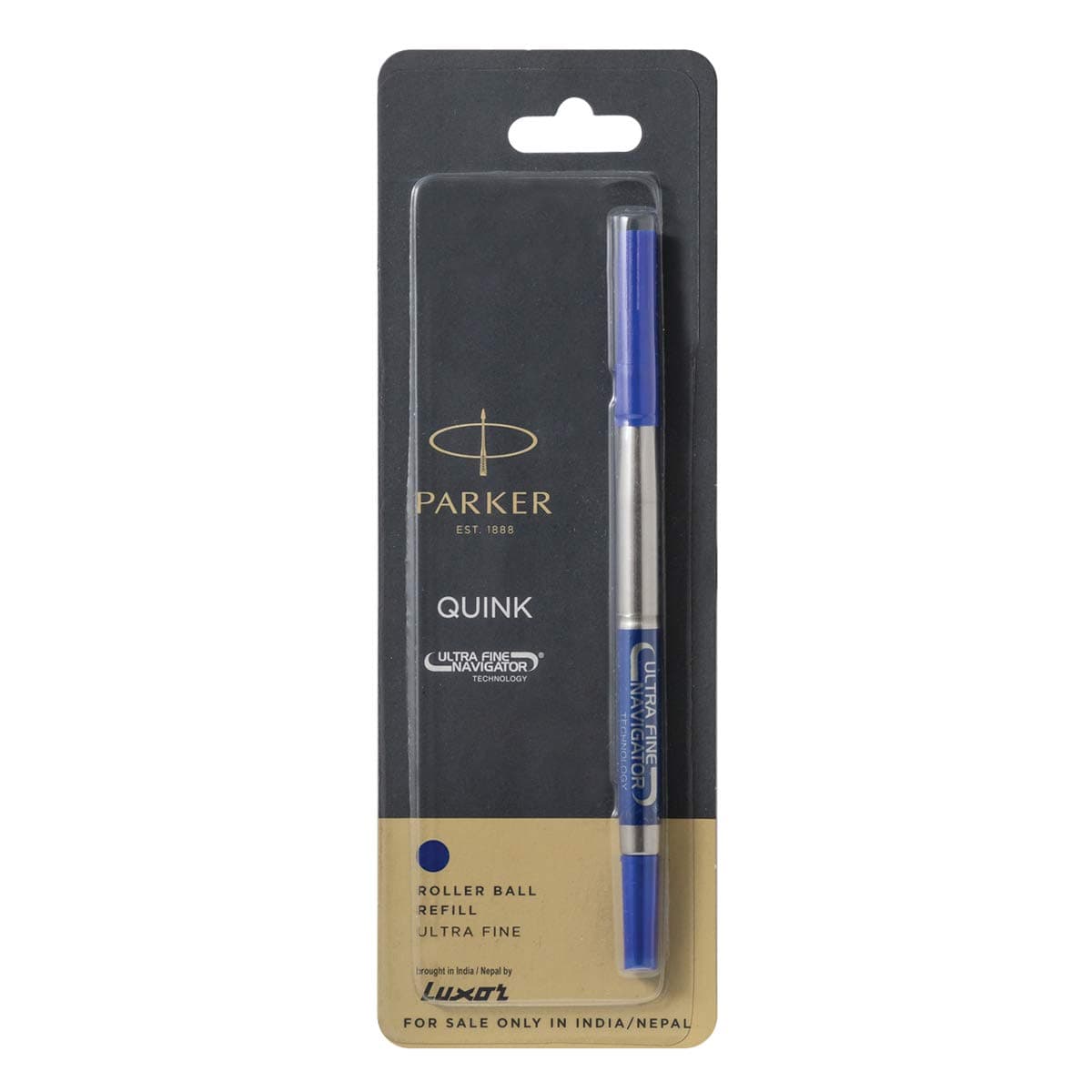 Ultra Fine Navigator Rollerball Pen Refill | Blue Ink | Quick-Drying | Smooth Flow | Long-Lasting Refill