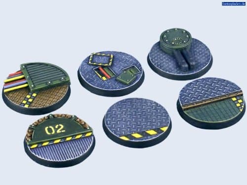 Tech Bases Round 40mm (2) Micro Art Studio