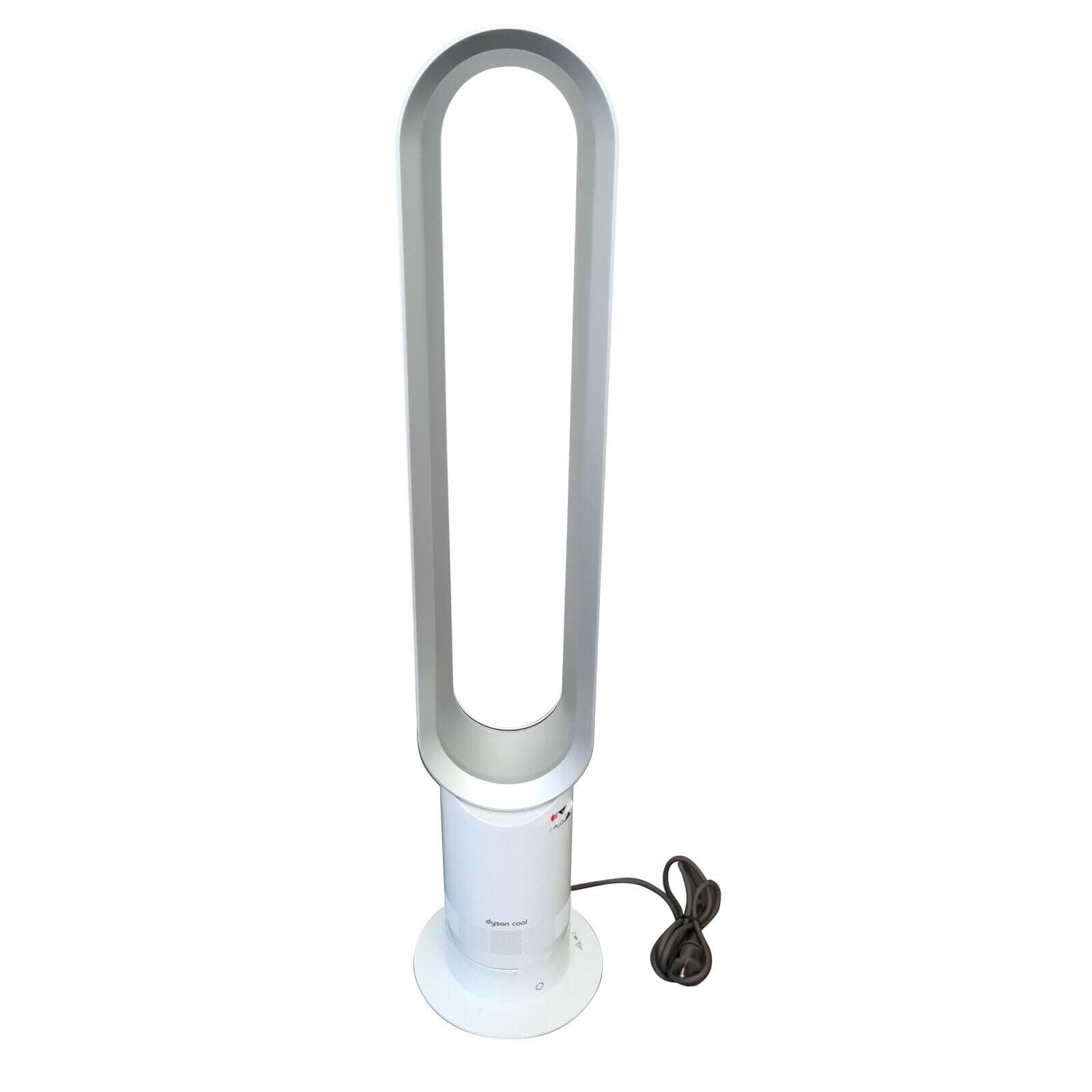 Cool AM07 Fan with Remote Control, 100 cm, 9h Timer, Tower Fan, Quiet White/Silver, Energy Saving, Fan Floor Fan Bedroom, Volume 48 db, 10 Levels