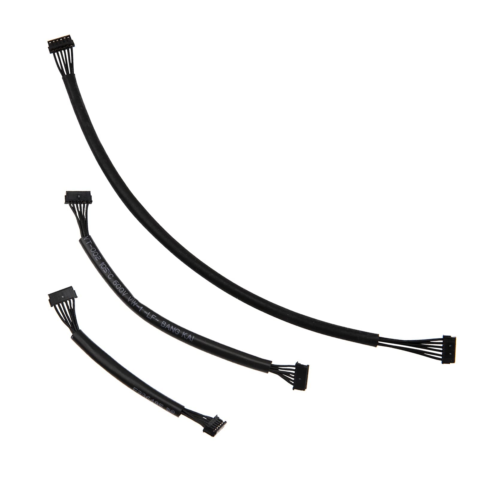 3Pcs 80/120/200mm Sensor Harness Cable Sensing Adapter Compatible with RC Hobbywing Xerun Series Sensored BL Motor ESC
