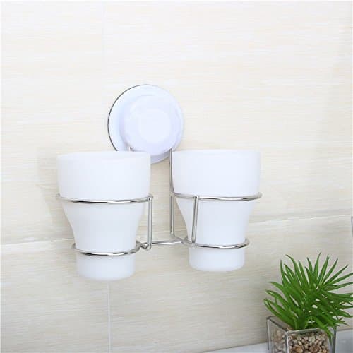 BIAN-Magic double Cup stainless steel toothbrush mug