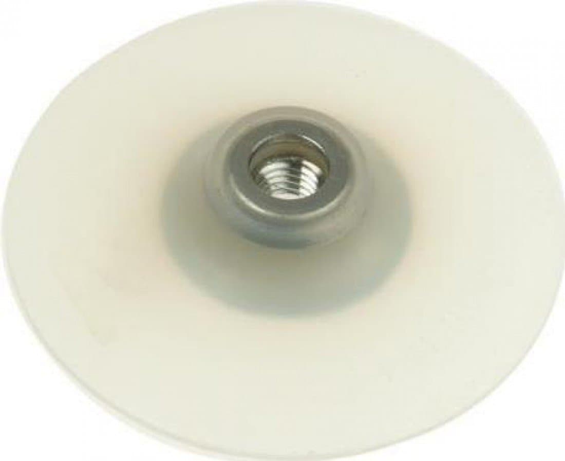 Angle Grinder Pad White 100Mm X 3/8 X 24 Unf (90-U)