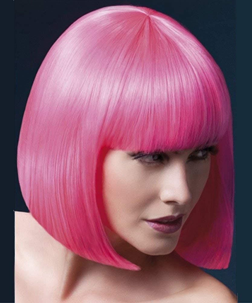 Sexy Neon Pink Wig
