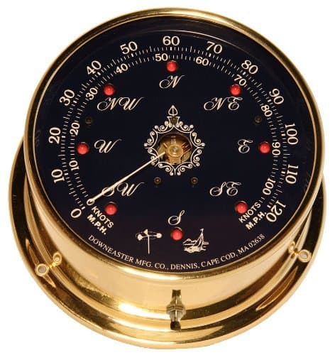 Downeaster Wind Speed & Direction, Navy Blue with 'Tru-Gust'