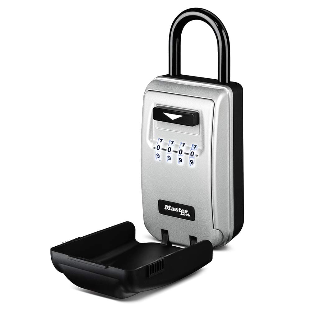 Master Lock 5424D Safespace Portable Light Up Dial Lock Box