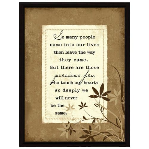 So Many People Wood Frame Plaque with Easel