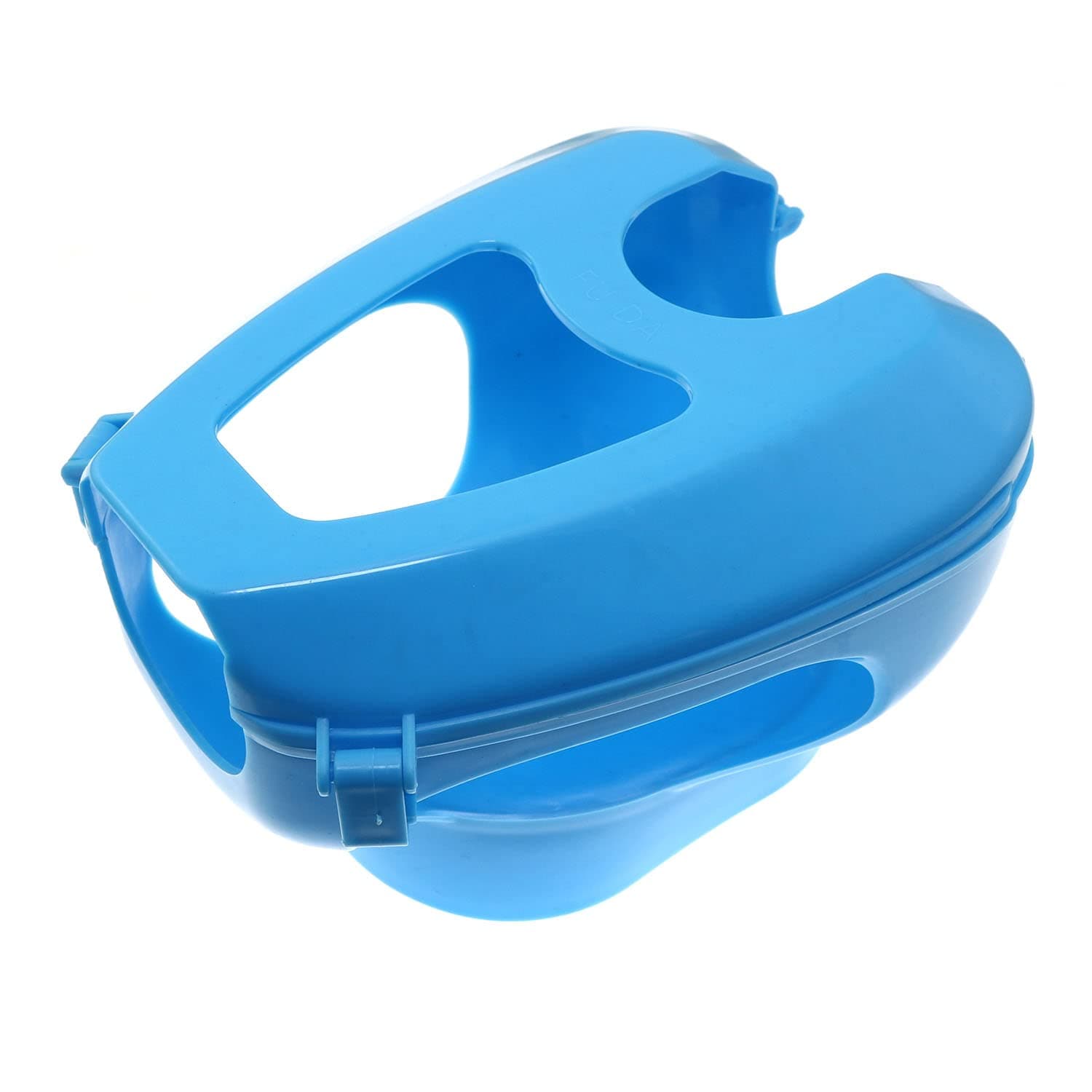 MaxmoralPigeon Holder Bird Fixed Frame Rack Plastic Pigeons Holder Feeding Syringe for Young Birds Pigeon Parrot Chick for Injection Feeding Fixed Mount Bird Supplies, Blue