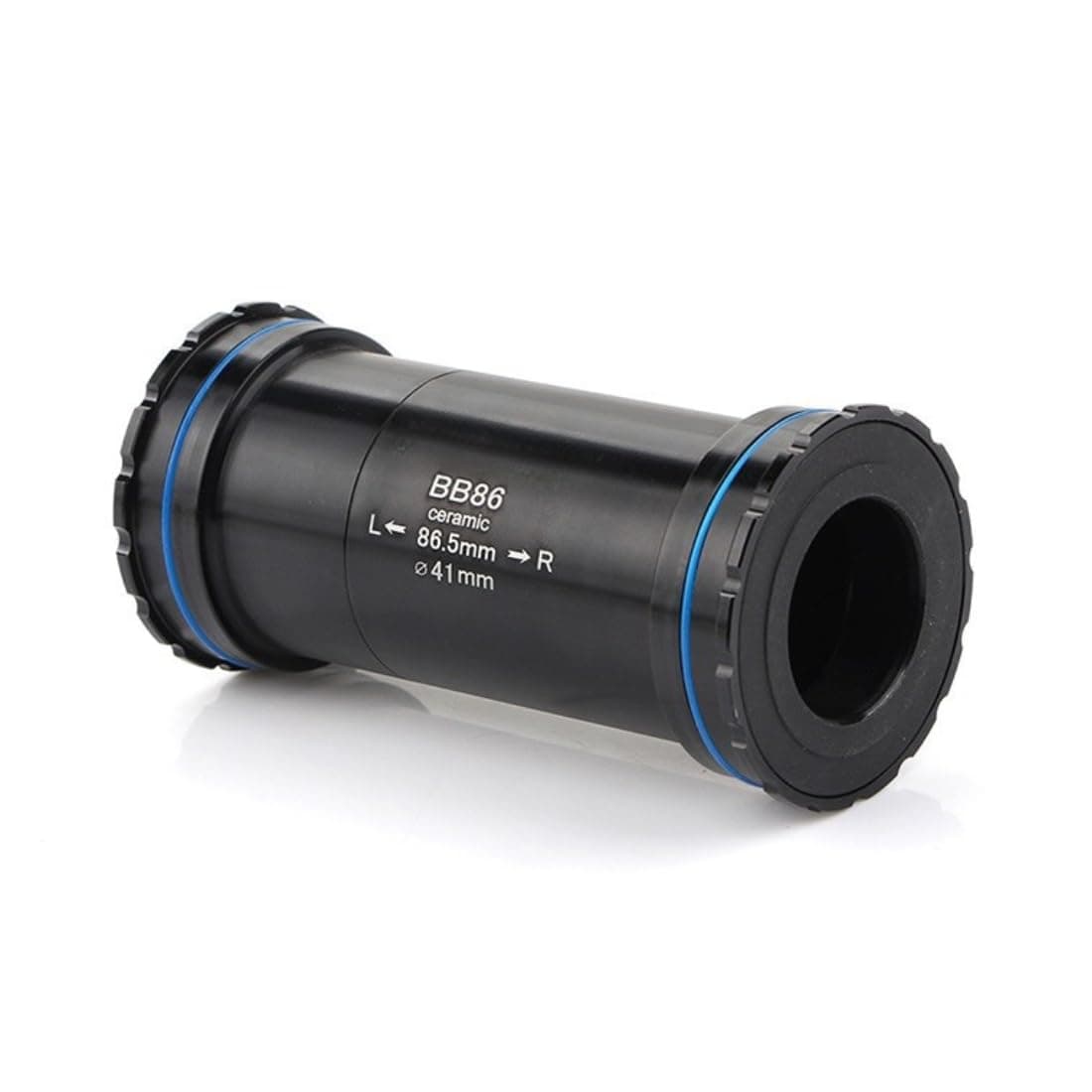 BB86 / BB92 Threaded-Together Ceramic Bearing Press-fit BB Bottom Bracket Compatible with 24mm Shimano or 22/24mm SRAM GXP Crank Spindle