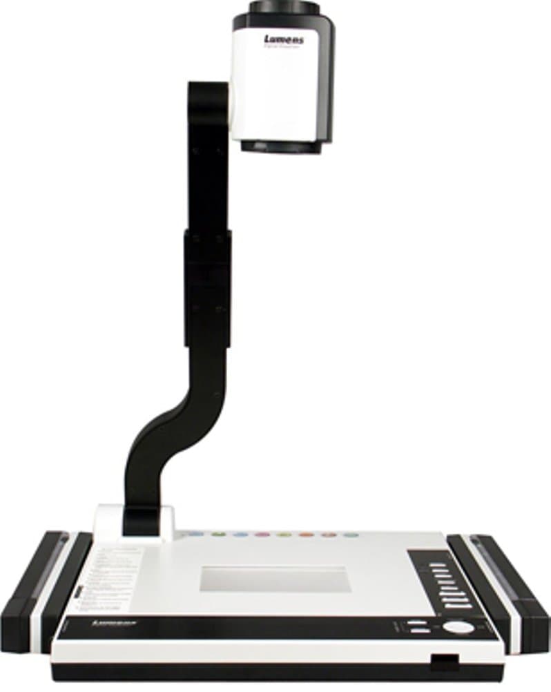 Lumens PS660 High-Definition Multimedia Desktop Document Camera, CMOS Sensor, 15x Optical Zoom and 4x Digital Zoom, Built-in Microphone, Compatible with all Interactive Whiteboards (IWB)