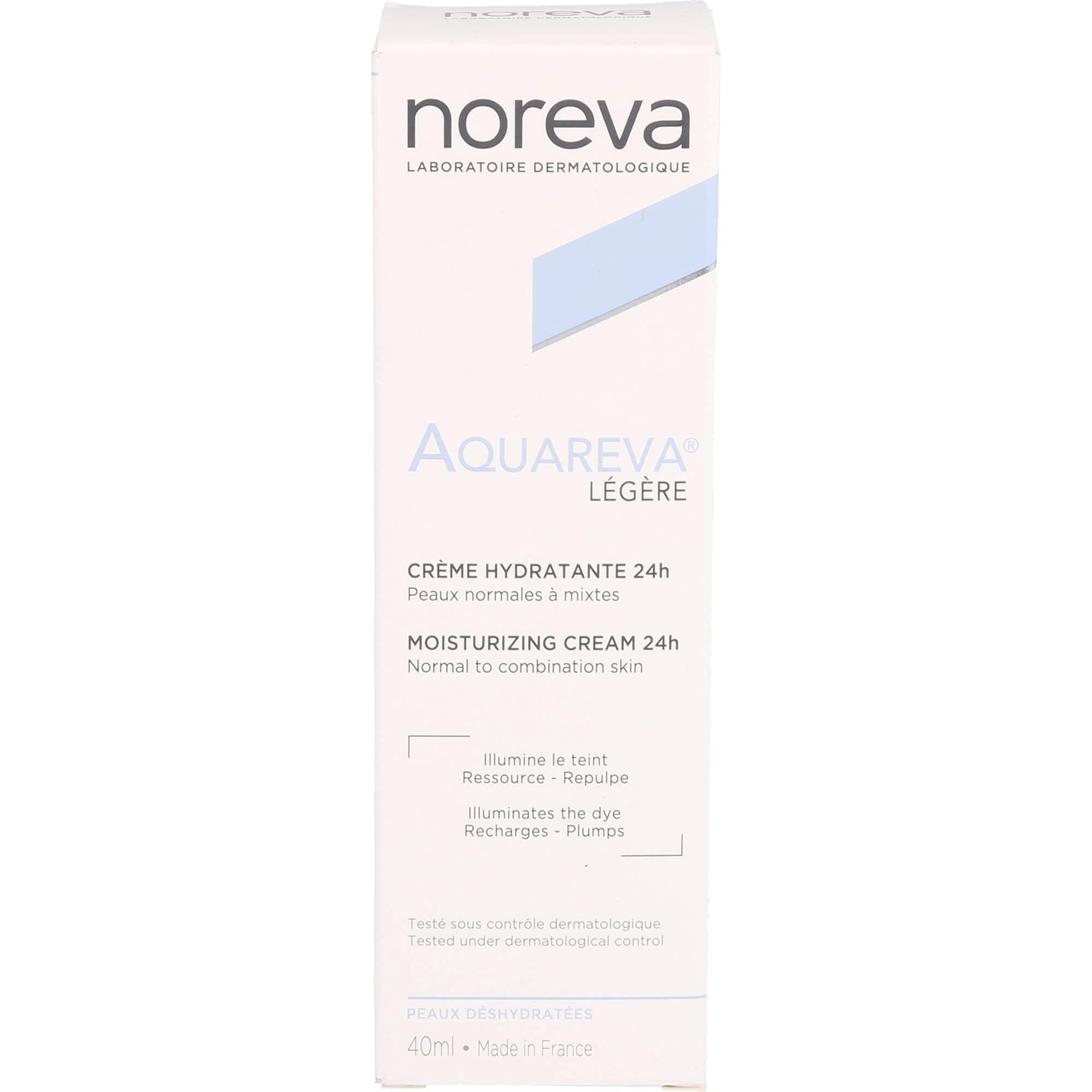 Noreva Aquareva Moiturizing Cream Light Textured 40ml
