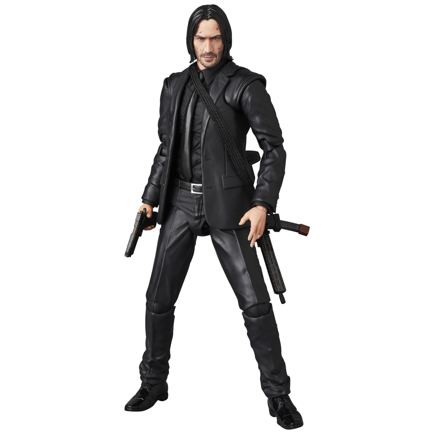 MAFEX No. 233 JOHN WICK CHAPTER 3, Total Height Approx. 6.3 inches (160 mm), Non-scale, Pre-painted Action Figure