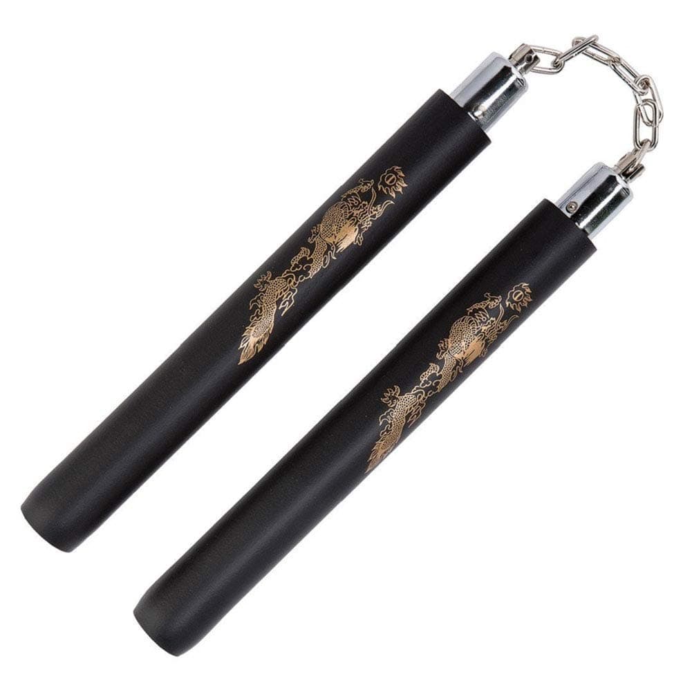 Dragon Pattern Nunchucks