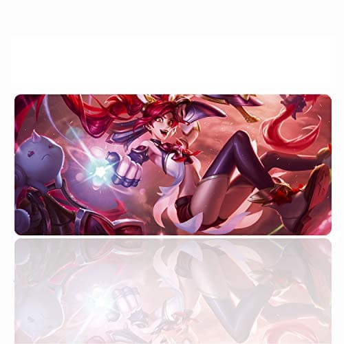 Ruifengsheng Large Gaming Mouse Pad,Extra Large Size Mat,Extended XXL Size Mouse Pad, Non-Slippery Rubber Base,(Edge Stitched) (35.4" * 15.7") (90x40 R1)