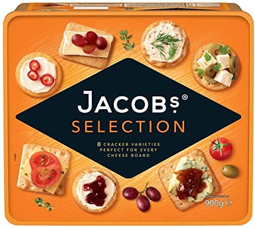 Jacob's Biscuits for Cheese Selection 900g A selection of your favourite 8 cracker varieties