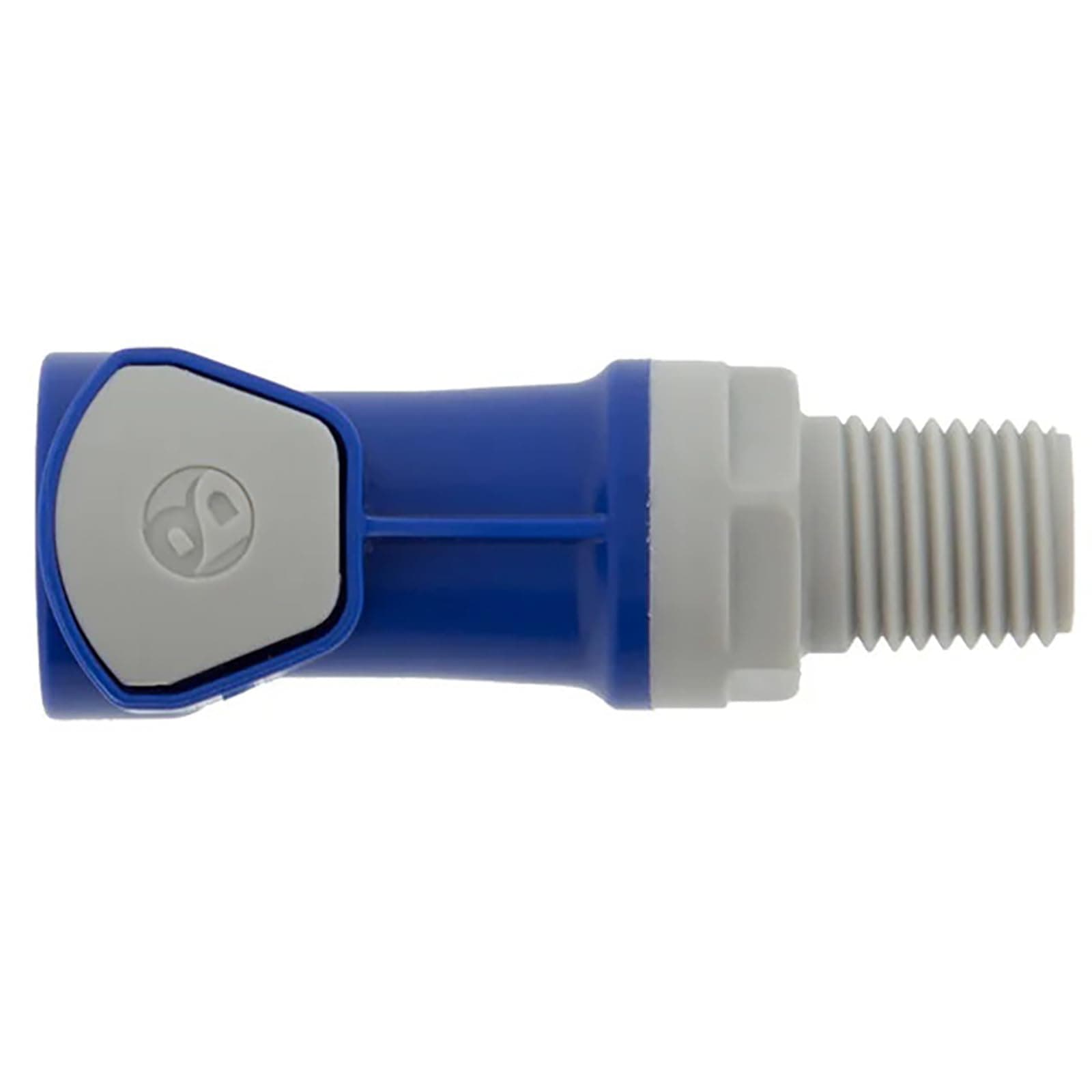 Battery Watering Technologies- MThreaded Female Connector Blue 1/4"