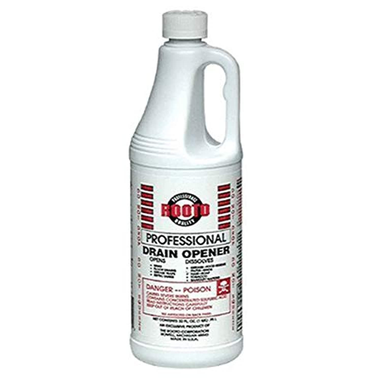 Professional Drain Opener|Deep Penetration|Opens Drains|Dissolves Grease and Residues from Septic Tanks,Bathrooms,Toilets,Kitchen Pipes|Easy to Use for Homes,Hospitals,Offices,Restaurants,etc.