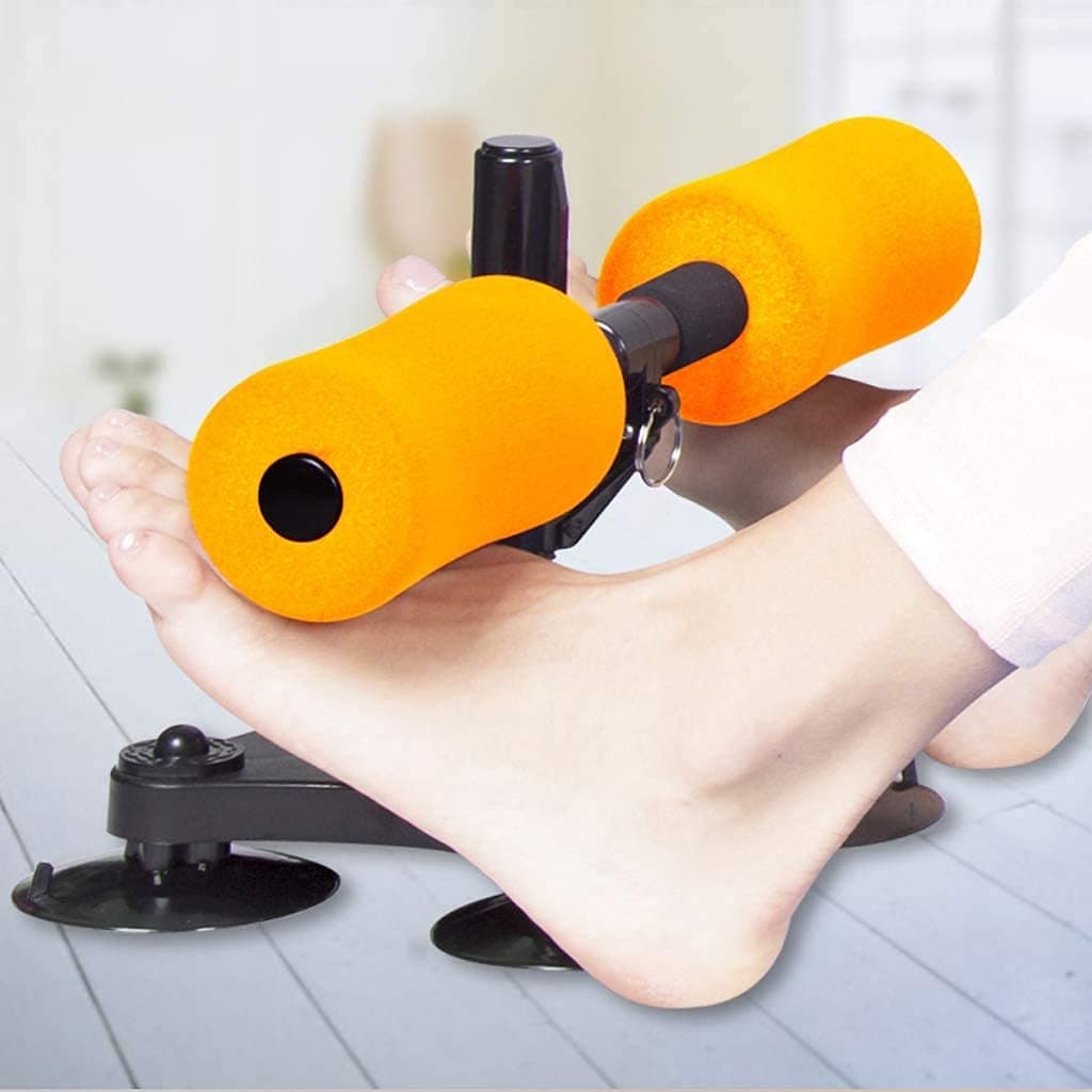 TOAVIFour suction cup Adjustable Self-Suction Sit Up Bars Abdominal Core Workout Strength Training Sit-up Assist Bar Stand Fitness Equipment for Home Gym Home Gyms || Multi