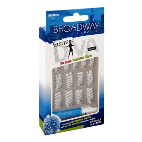 Broadway Nails Fashion Diva Medium Length Nail Kit