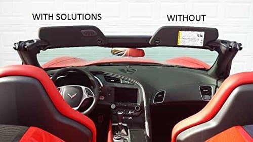 The Original SunVisor Solutions for 2014-2019 Corvette C7 Cover Overlays - OEM Headliner Fabric (Pair)