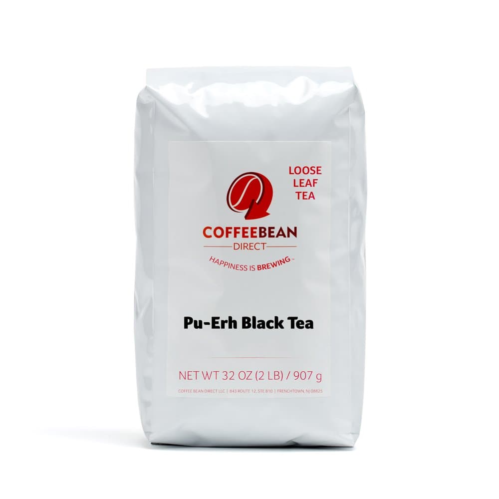 Coffee Bean Direct Pu-Erh Loose Leaf Tea, 2 Pound Bag