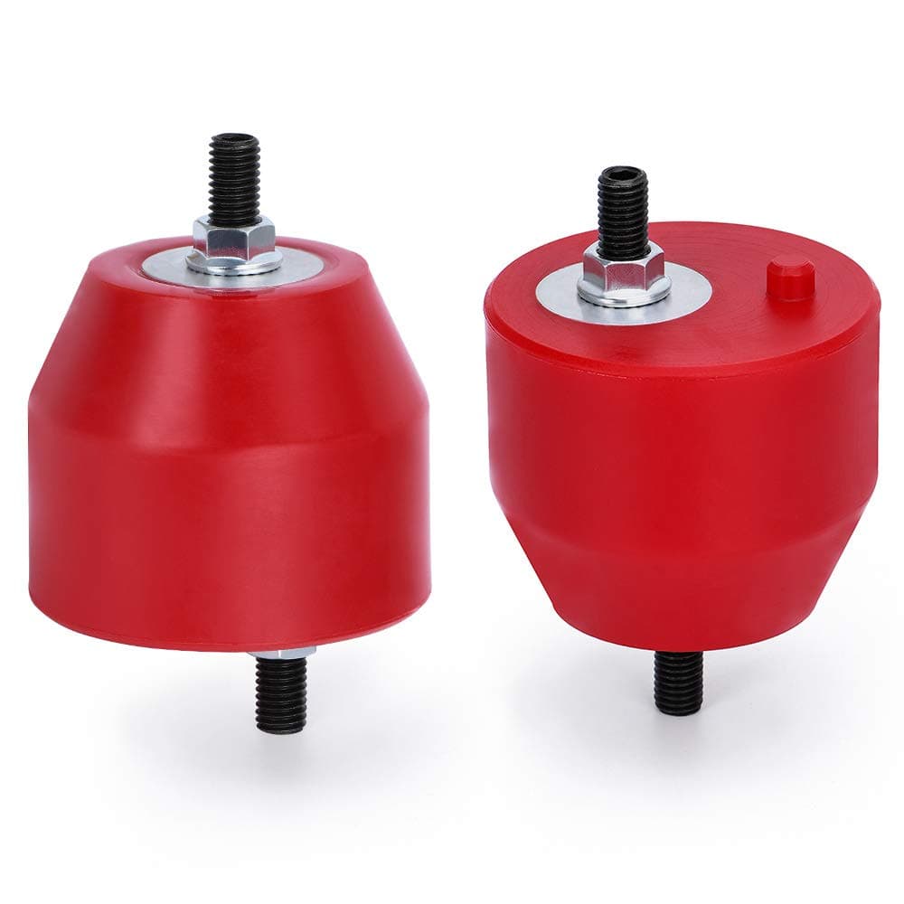 PTNHZ Engine Front L&R Mount Mounting Insulator For BMW E36 Compact E46 Compact Z3 Z4 Inline 6CYL 85A Polyurethane 11811140985