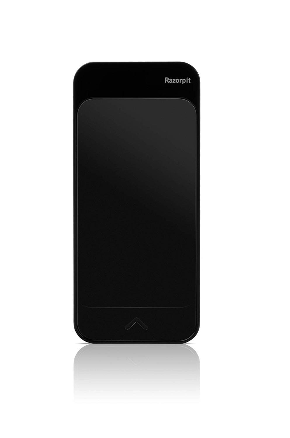 Slide Razor Blade Sharpener, Cleans & Sharpens Blades, Black