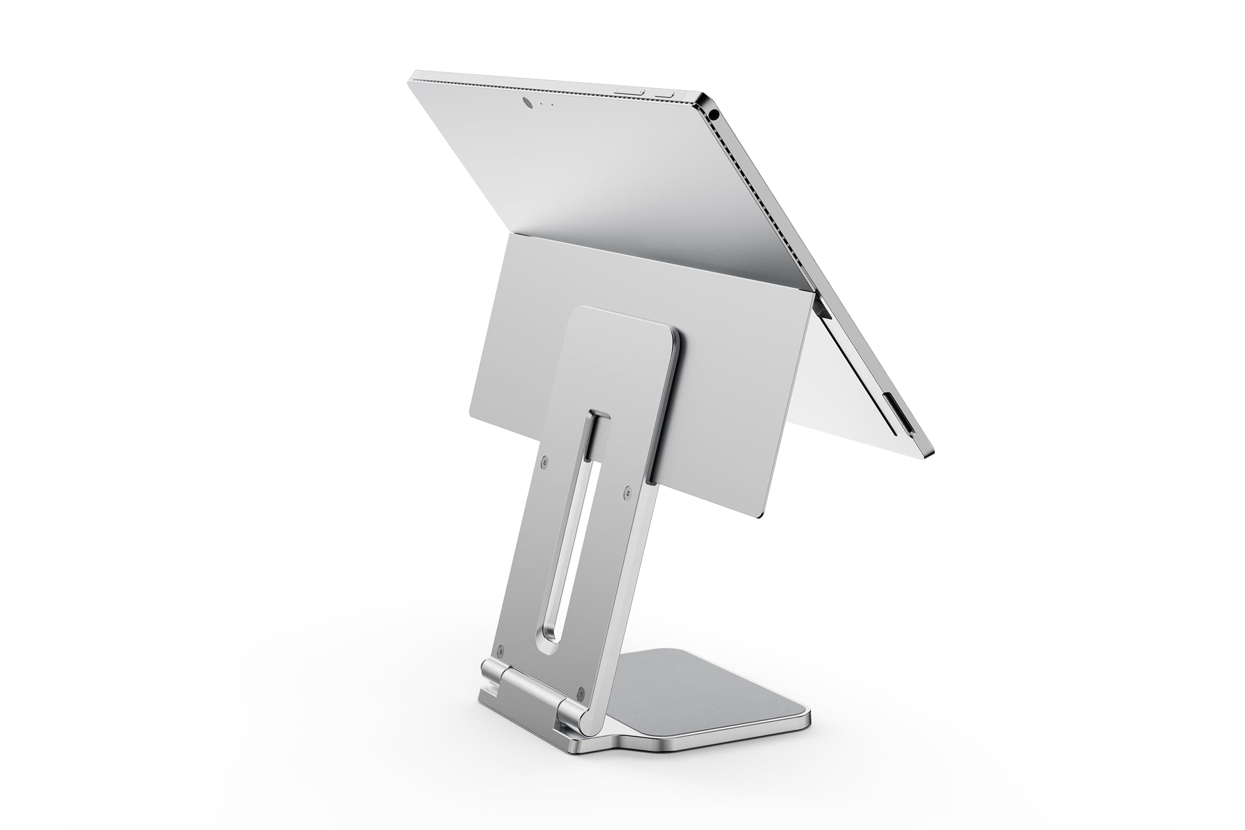 Elevated Stand for Surface Pro, Tablet Stand Designed for Surface, Foldable Aluminum Non-Skid Base Light-Weight Tablet Holder for Microsoft Surface Pro 7 7+ 8 9 10 11 Surface Go 2 3 4