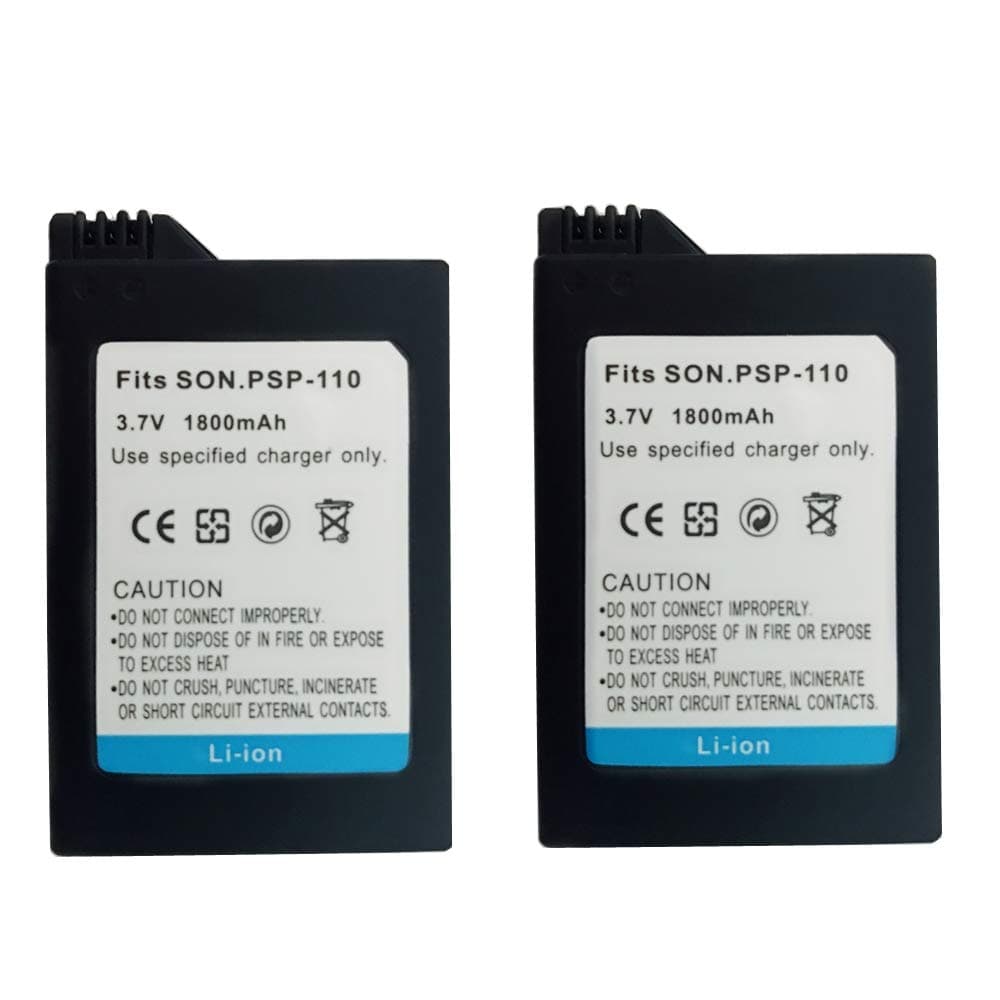 2 Pack of PSP-110 Battery