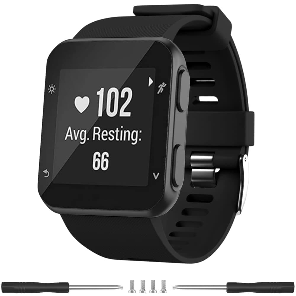 Compatible with Garmin Forerunner 35 Band,Solf Silicone Replacement Bands for Garmin Forerunner 35 Watch