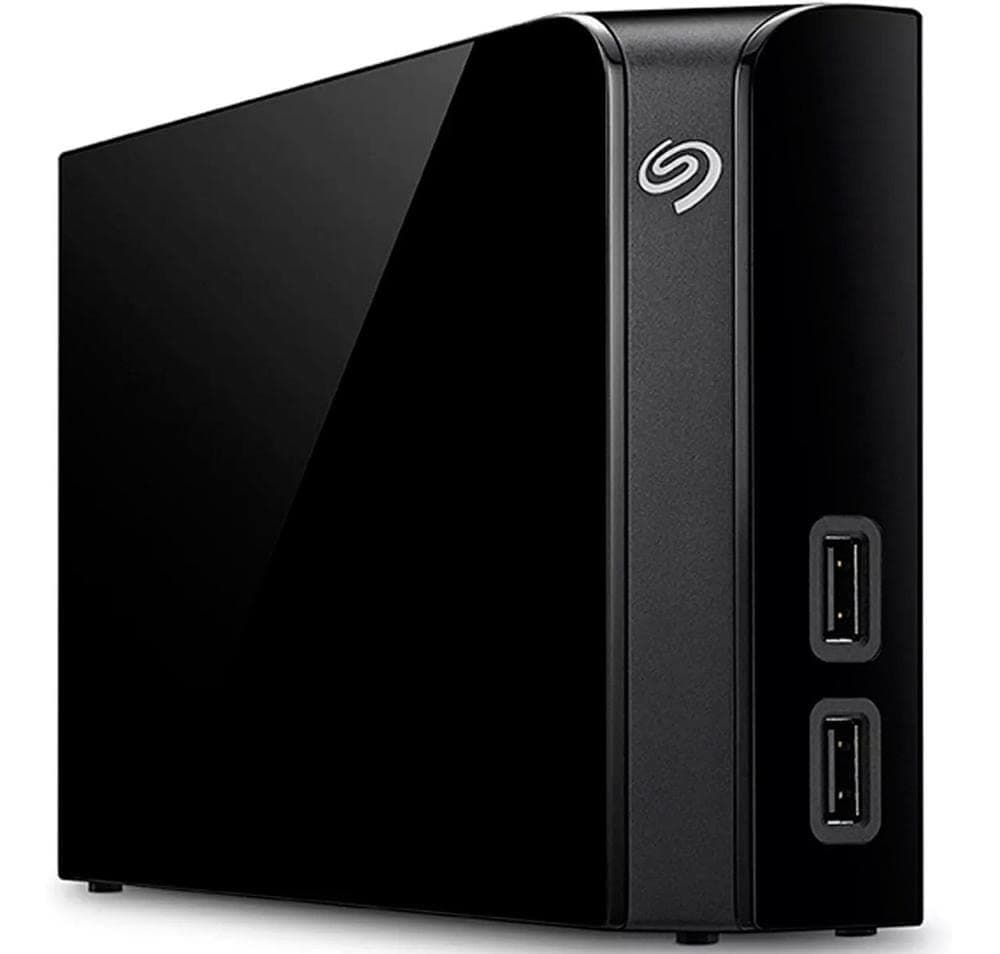 Seagate STEL6000100 Backup Plus Hub 6TB External Hard Drive Desktop HDD – USB 3.0, 2 USB Ports, for Computer Desktop Workstation PC Laptop Mac, 2 Months Adobe CC Photography