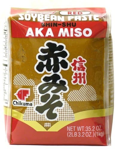 Shirakiku Red Miso Soybean Paste (Aka Miso) - 2.2 Lb