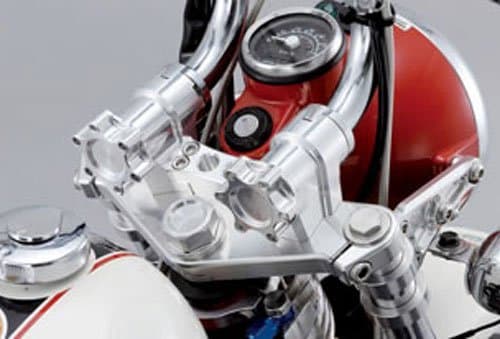 billet handle bracket & knob SET [Black / Black] 205032-66