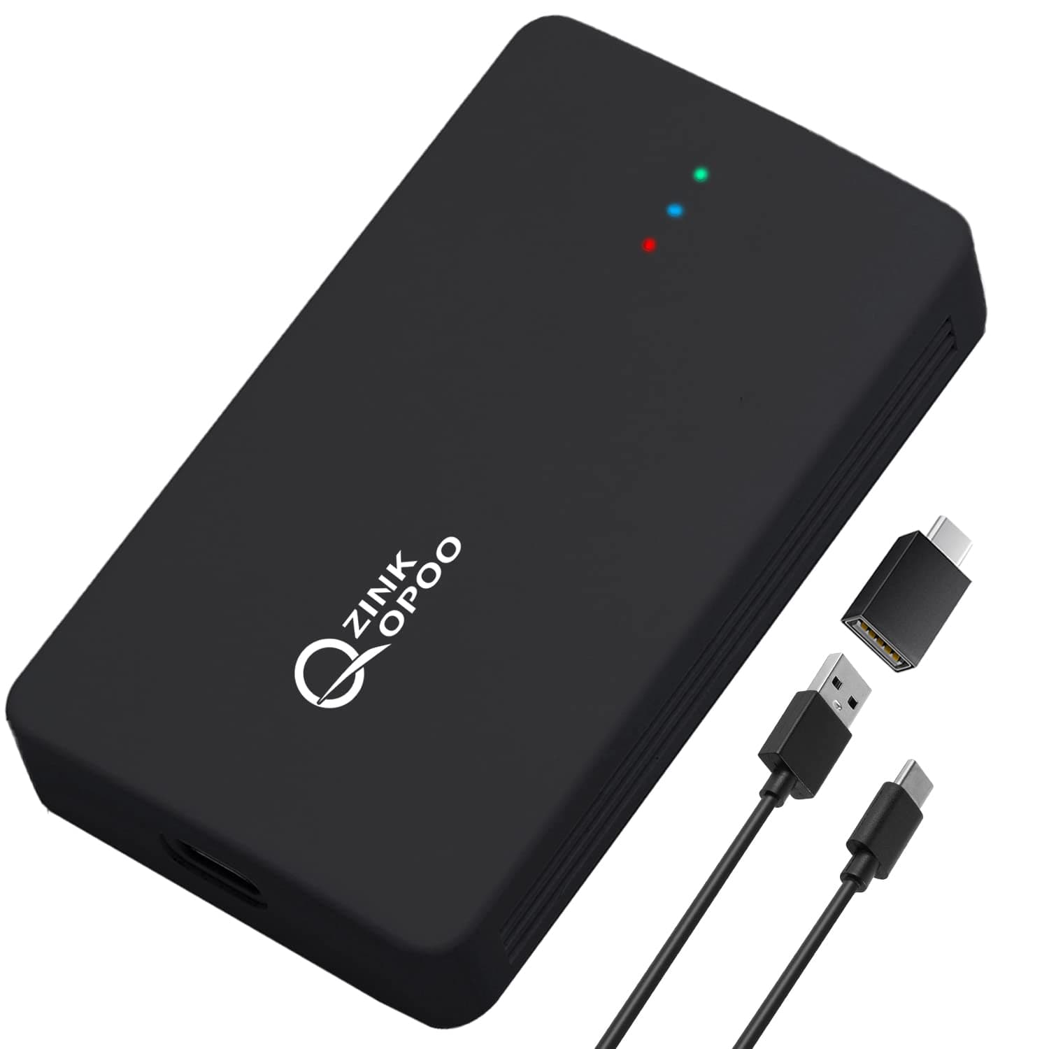 CarPlay AI Box,Android Auto Wireless Adapter, Wireless CarPlay Smart Multimedia Box for Car, Apple CarPlay & AA Dongle for Factory Wired CarPlay Car, Netflix/YouTube/GPS