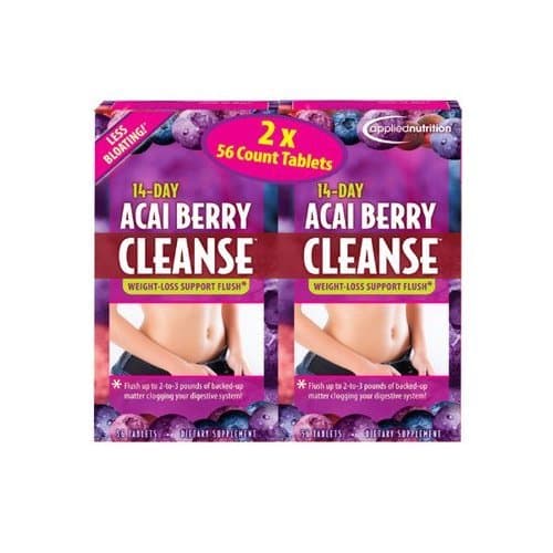 Acai Berry 14-Day Cleanse Tablets, 112 Count