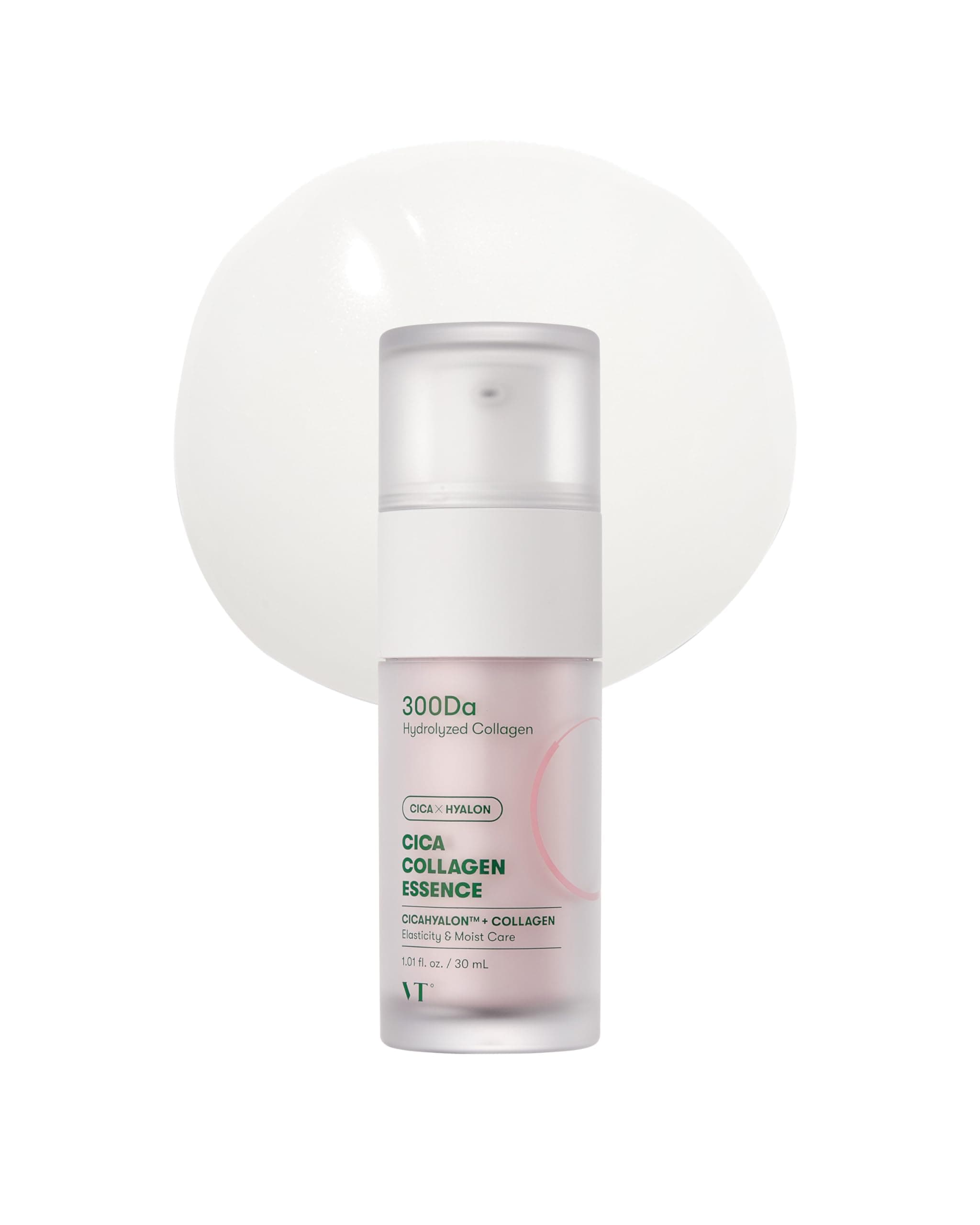 Cica Collagen Essence | Peptide Complex, 1.01 fl oz (30ml), Firming & Elasticity, Soft Skin, Glass Skin, Korean Skin Care