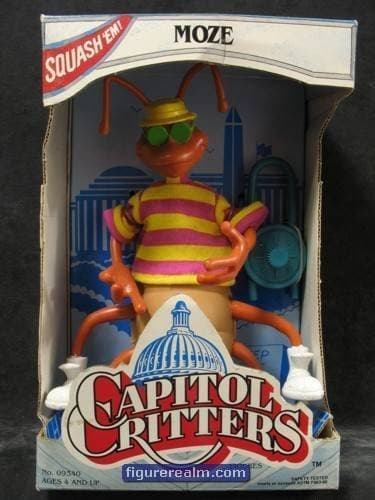 Kenner 1992 6" Capitol Critters Moze the Roach Figure