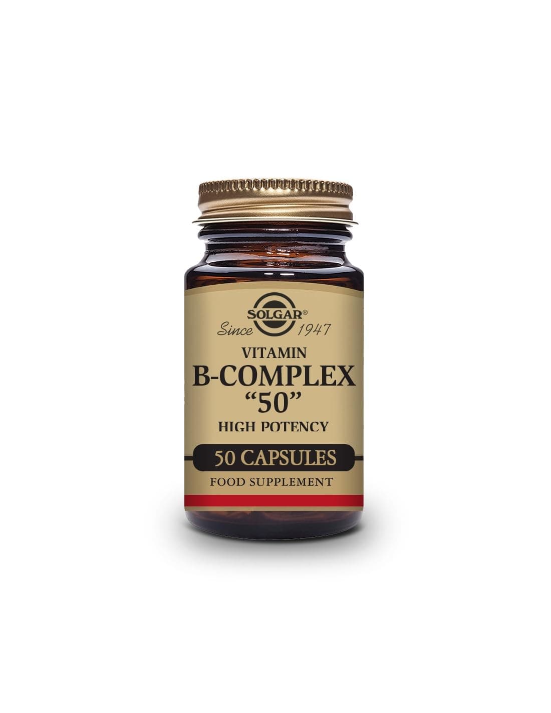 Solgar B-Complex "50" Vegetable Capsules 50's
