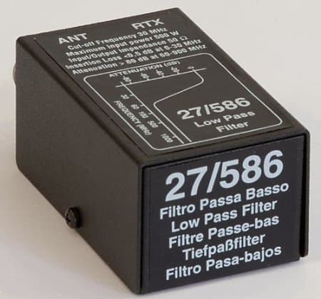 Low Pass Filter 27/586 (3-30Mhz) 500 Watts Max