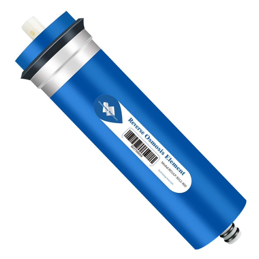 Membrane Solutions RO Membrane, 400 GPD Reverse Osmosis Membrane, 3.0"x12" Water Filter Replacement for Under Sink Home Drinking RO Water Purifier System